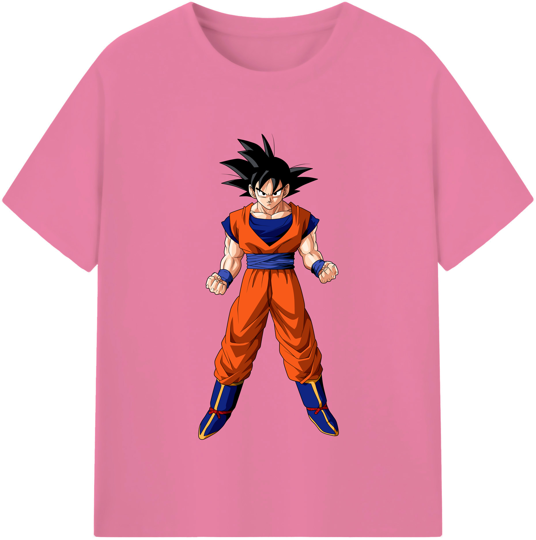 （画像用） ドラゴンボール 孫悟空（そん ごくう）Son Goku カカロット DRAGON BALL Kakarotto 綿100％半袖Tシャツ（フロントプリント）